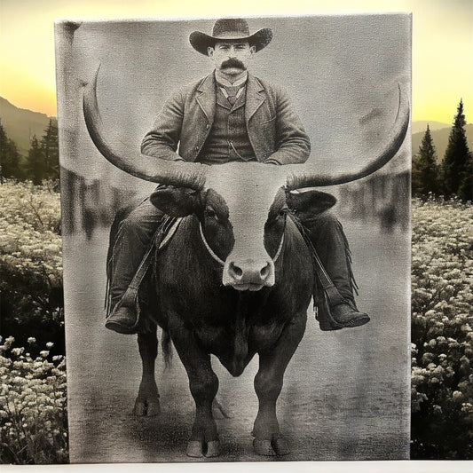 Wyatt Earp – Western Legend Canvas Art